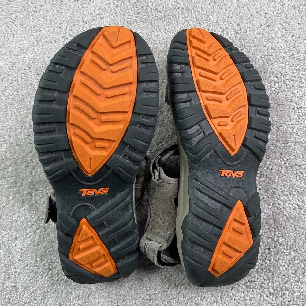 Teva Terra Fi 5 Sandals Mens Size 10 Brown Universal Leather Hiking Water Trail